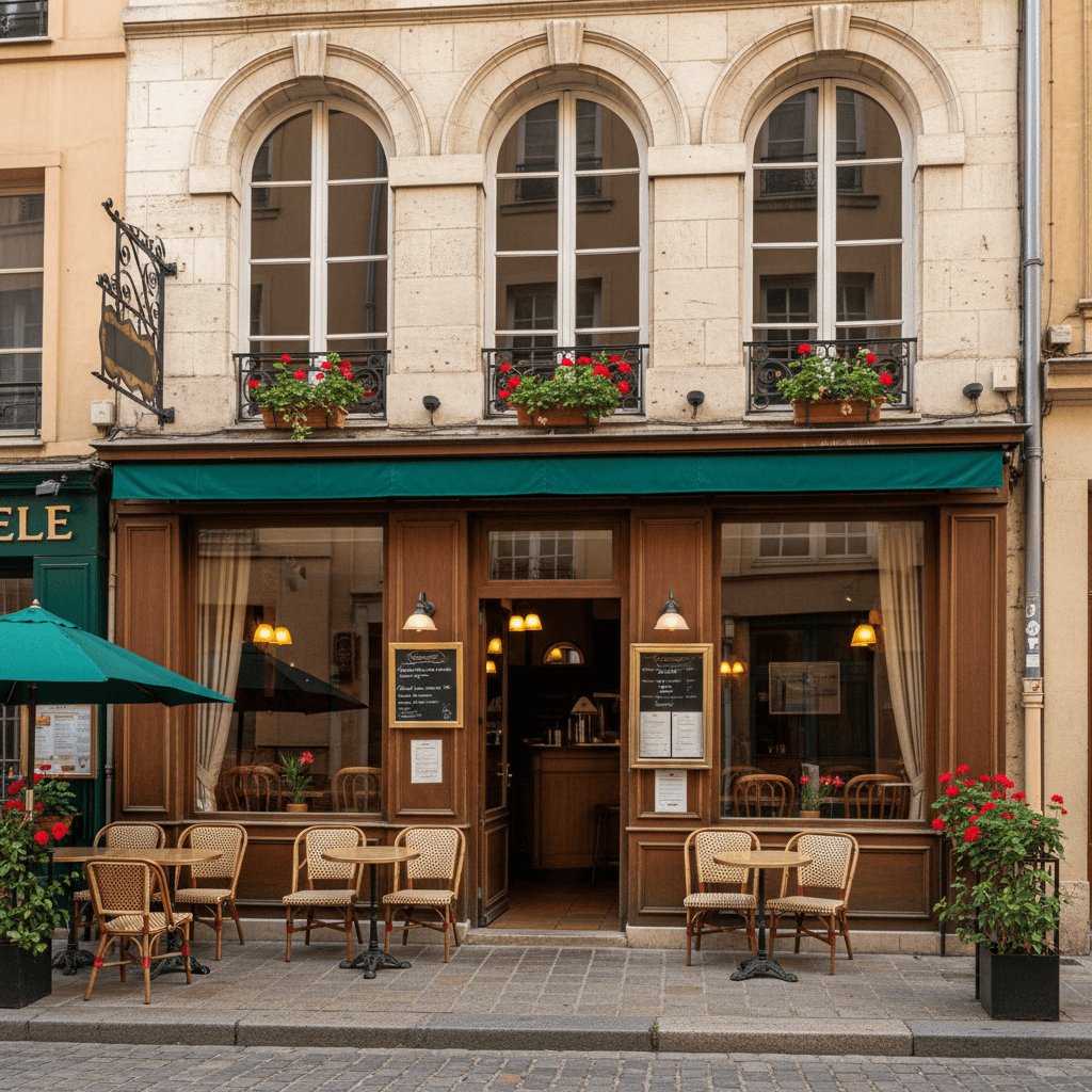 Restaurant à Lyon : terrasse - licence IV