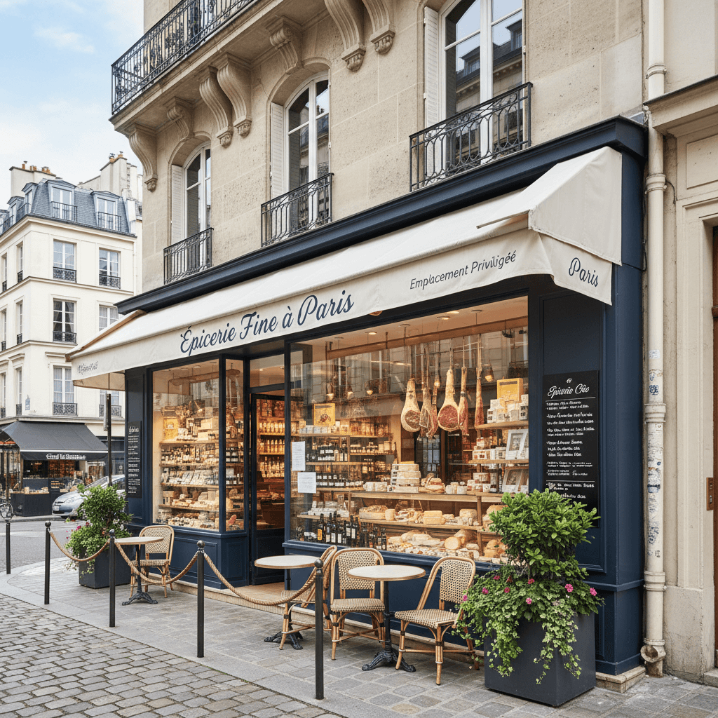 Épicerie Fine à Paris - Emplacement Privilégié