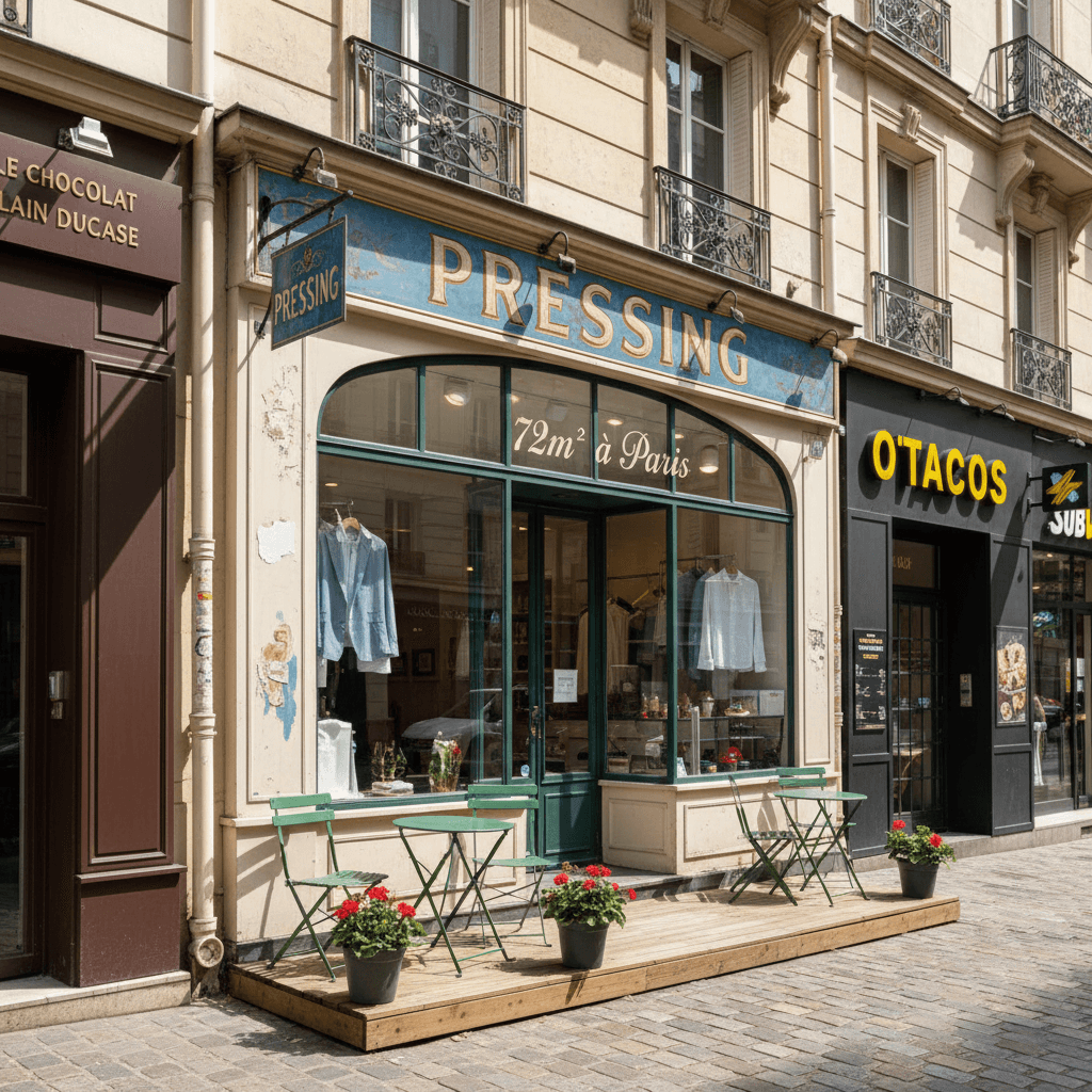 Pressing 72m² à Paris