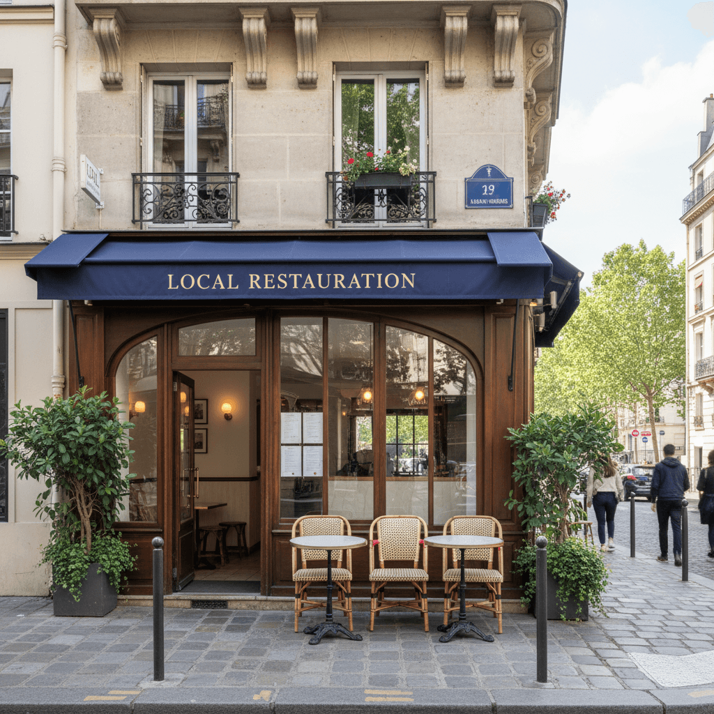 Local Restauration Idéal au Coeur de Paris