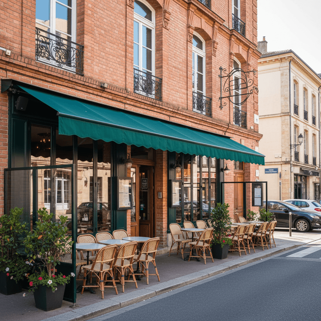 Restaurant à Toulouse : terrasse - licence IV
