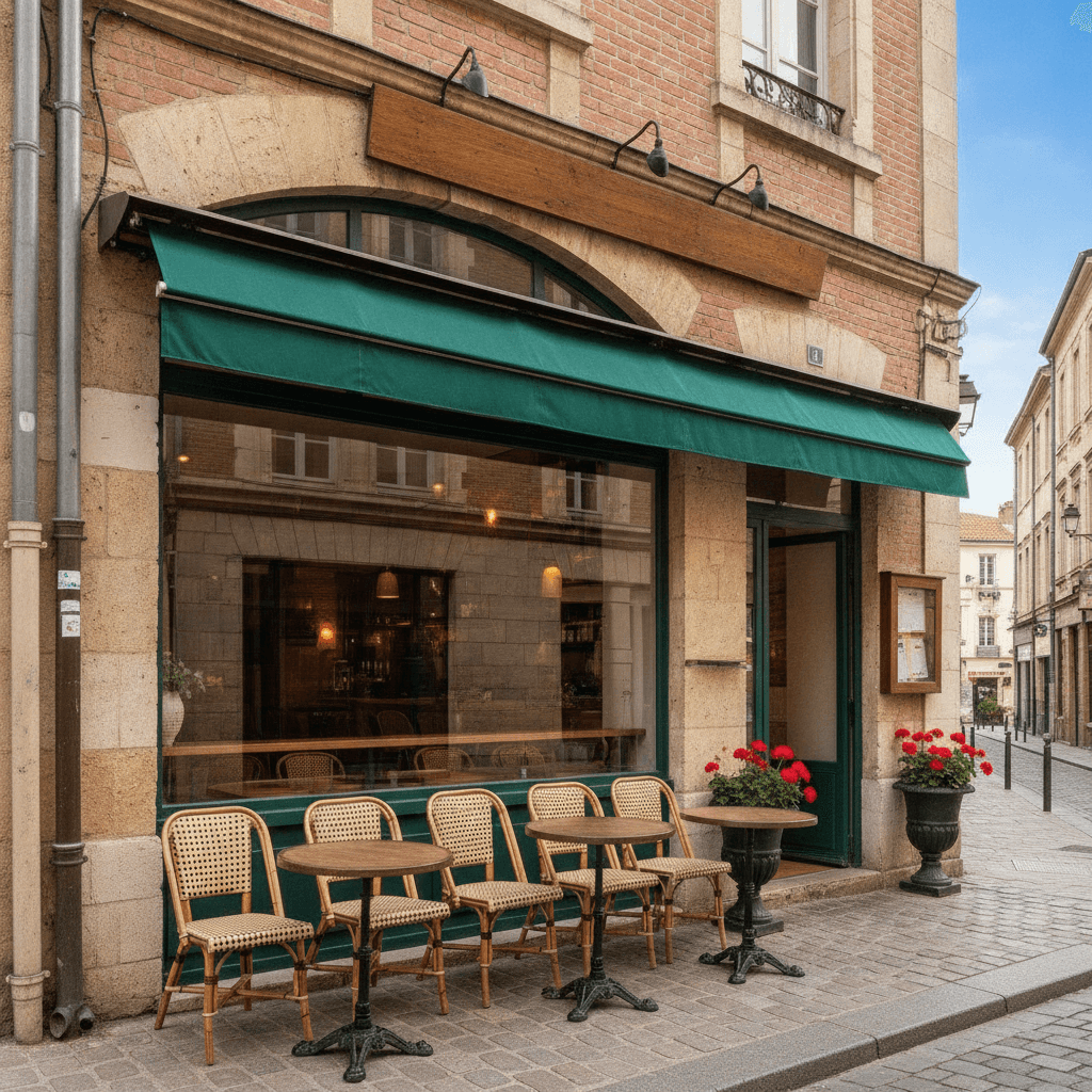 Restaurant 160m² à Toulouse : terrasse - extraction