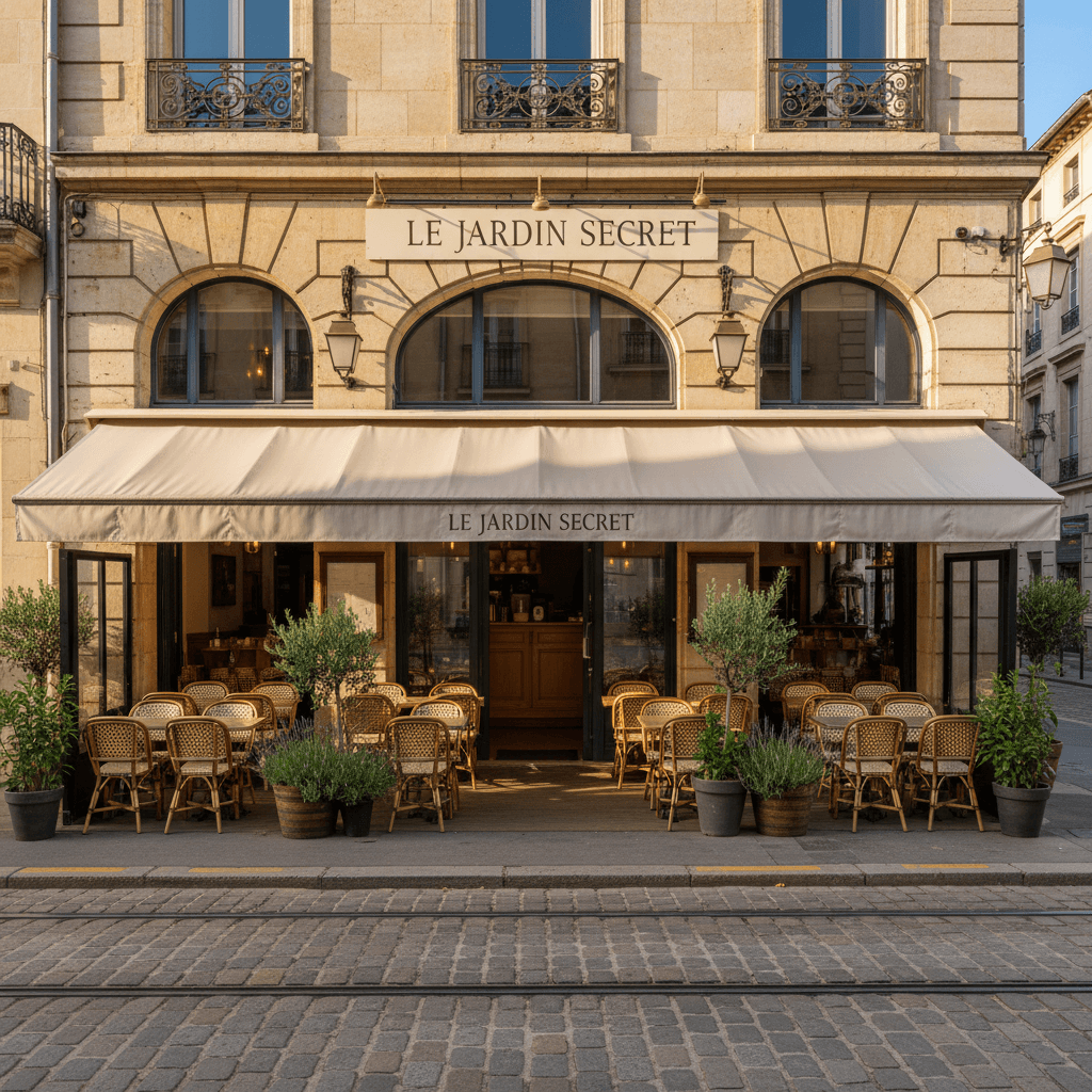 Restaurant 80m² à Montpellier : terrasse - licence IV