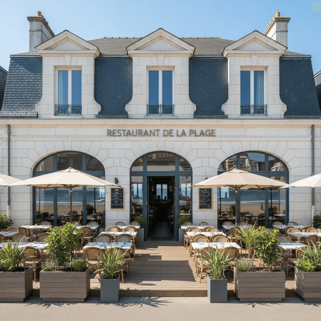 Restaurant à Nantes : terrasse - extraction