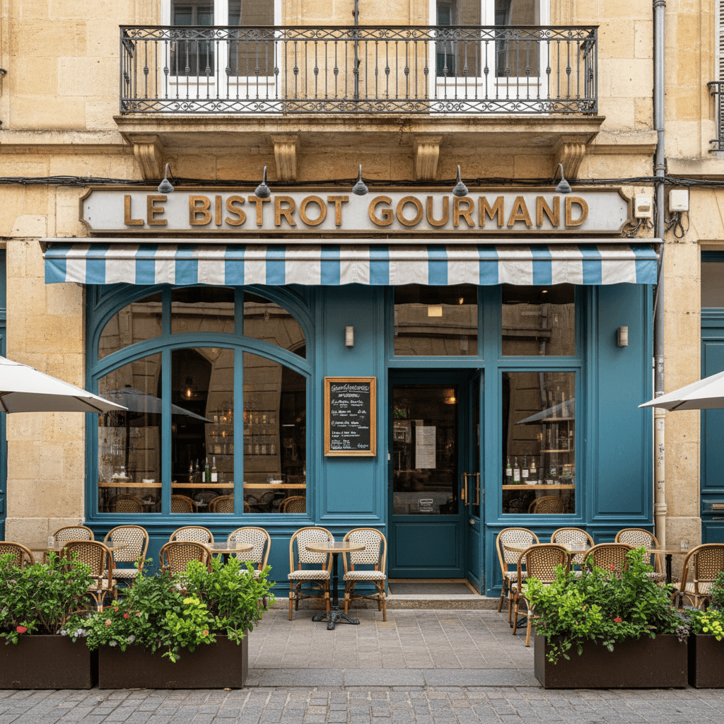 Restaurant 130m² à Bordeaux : terrasse - licence IV