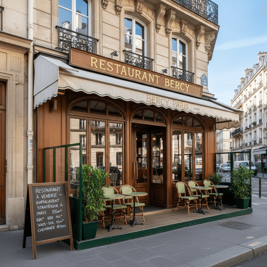 Restaurant à vendre - Emplacement stratégique à Paris