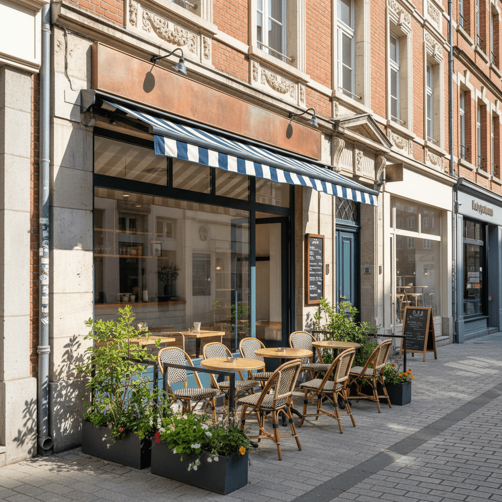 Fast-food 85m² à Lille : cuisine équipée
