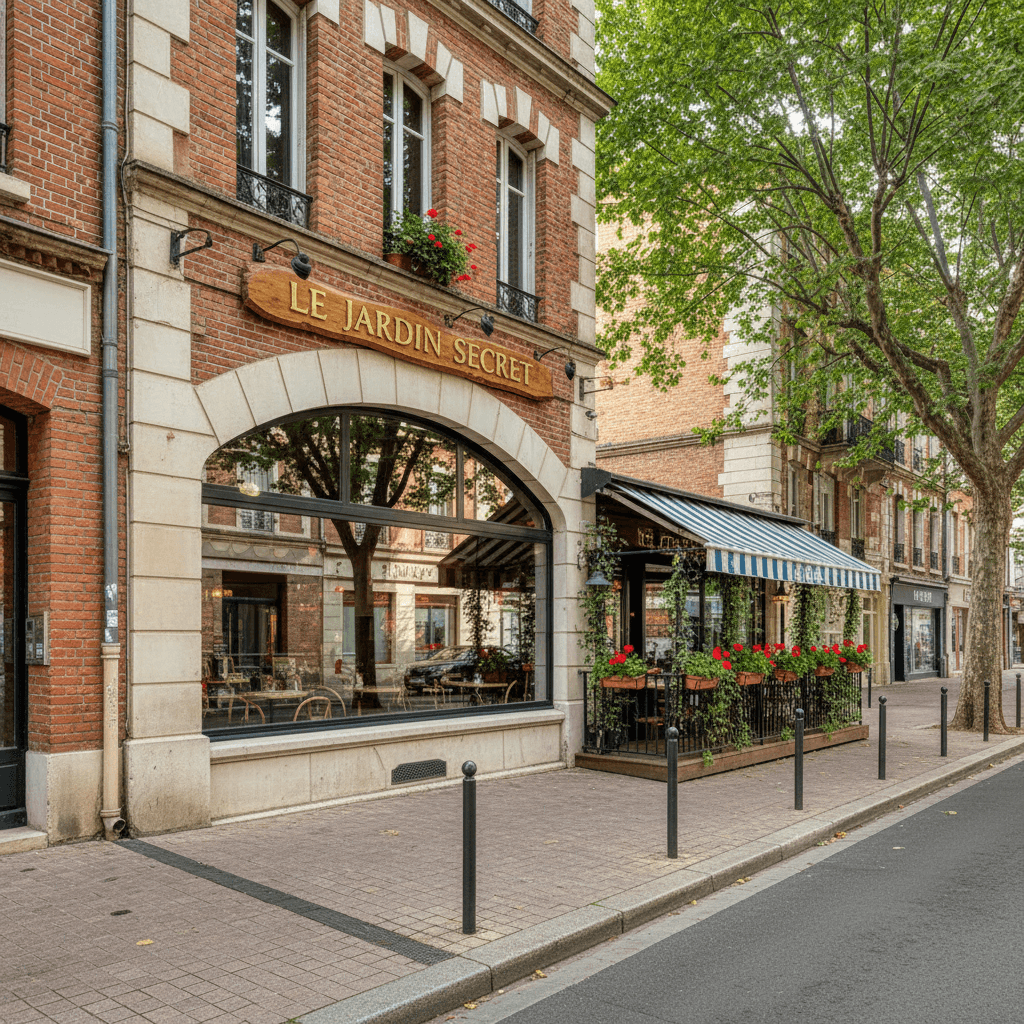 Restaurant 140m² à Toulouse : terrasse - licence IV