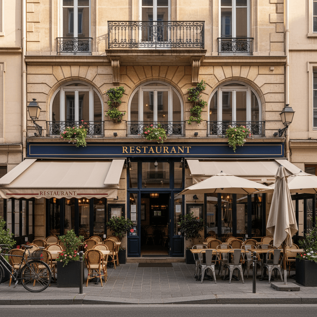 Restaurant à Lyon : terrasse - licence IV