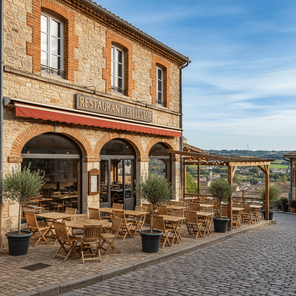 Restaurant à Toulouse : terrasse - licence IV