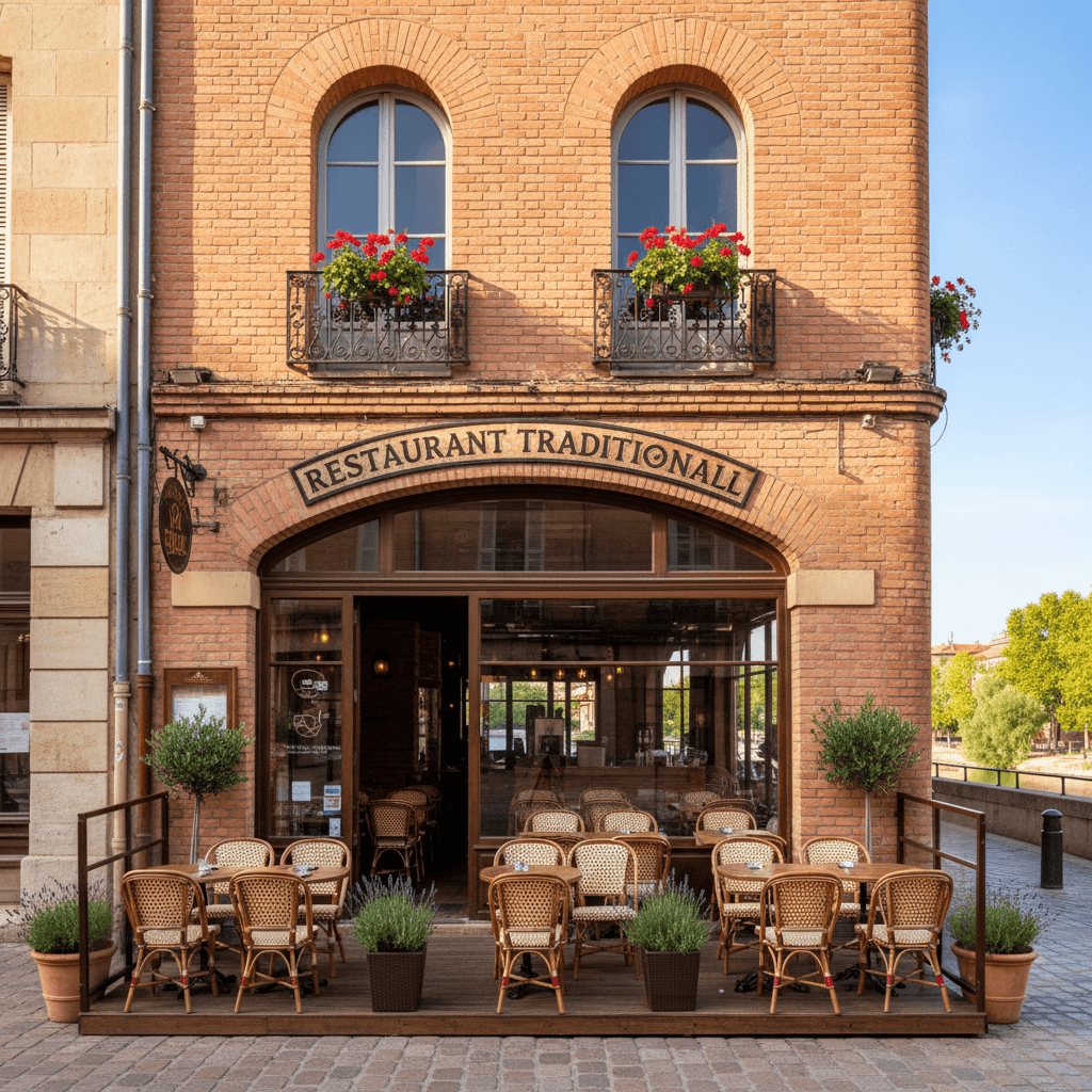 Restaurant 106m² à Toulouse : extraction