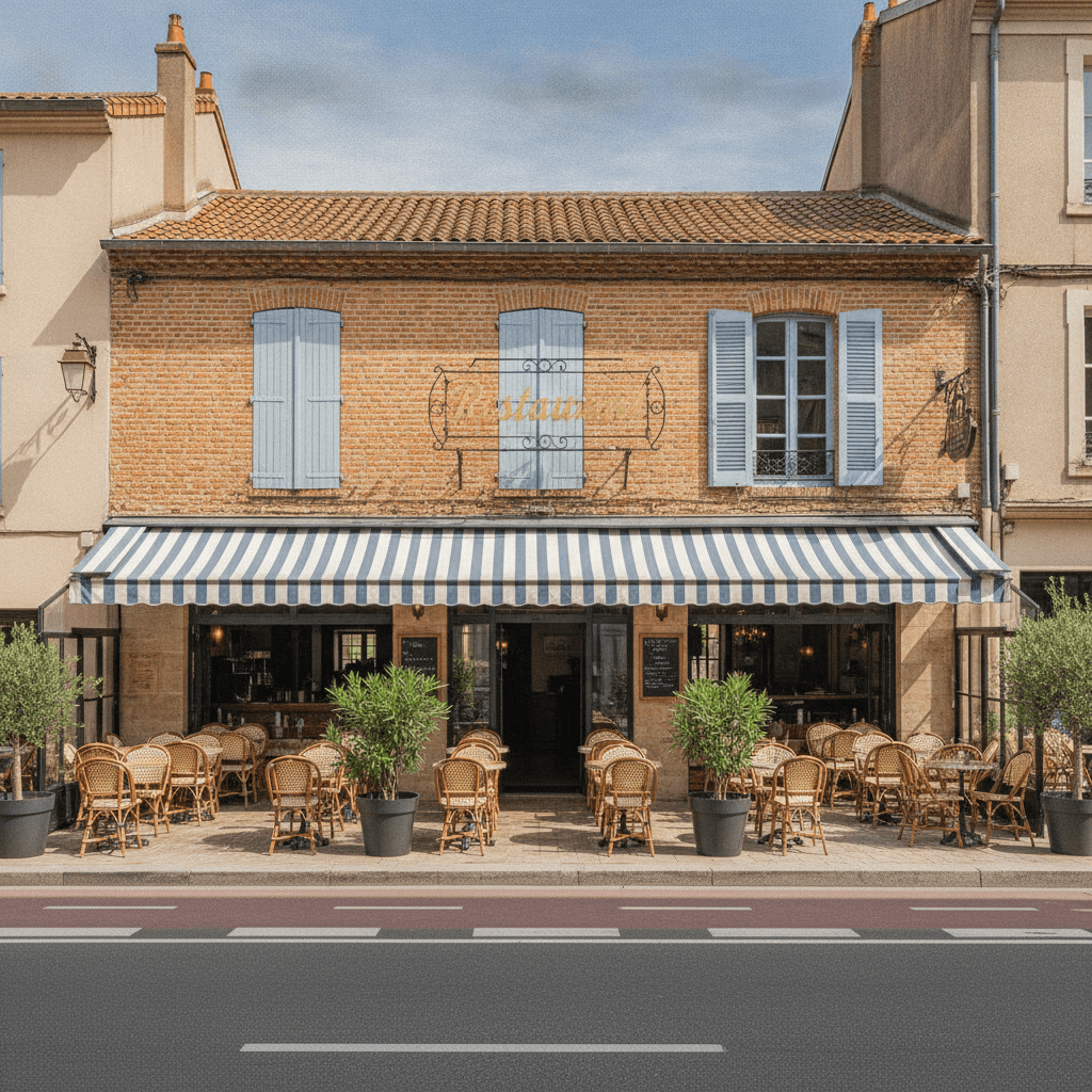 Restaurant à Toulouse : terrasse - licence IV