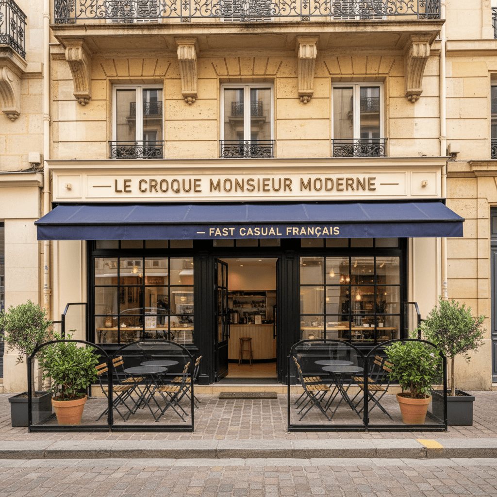 Fast-food 140m² à Montpellier : terrasse - licence IV