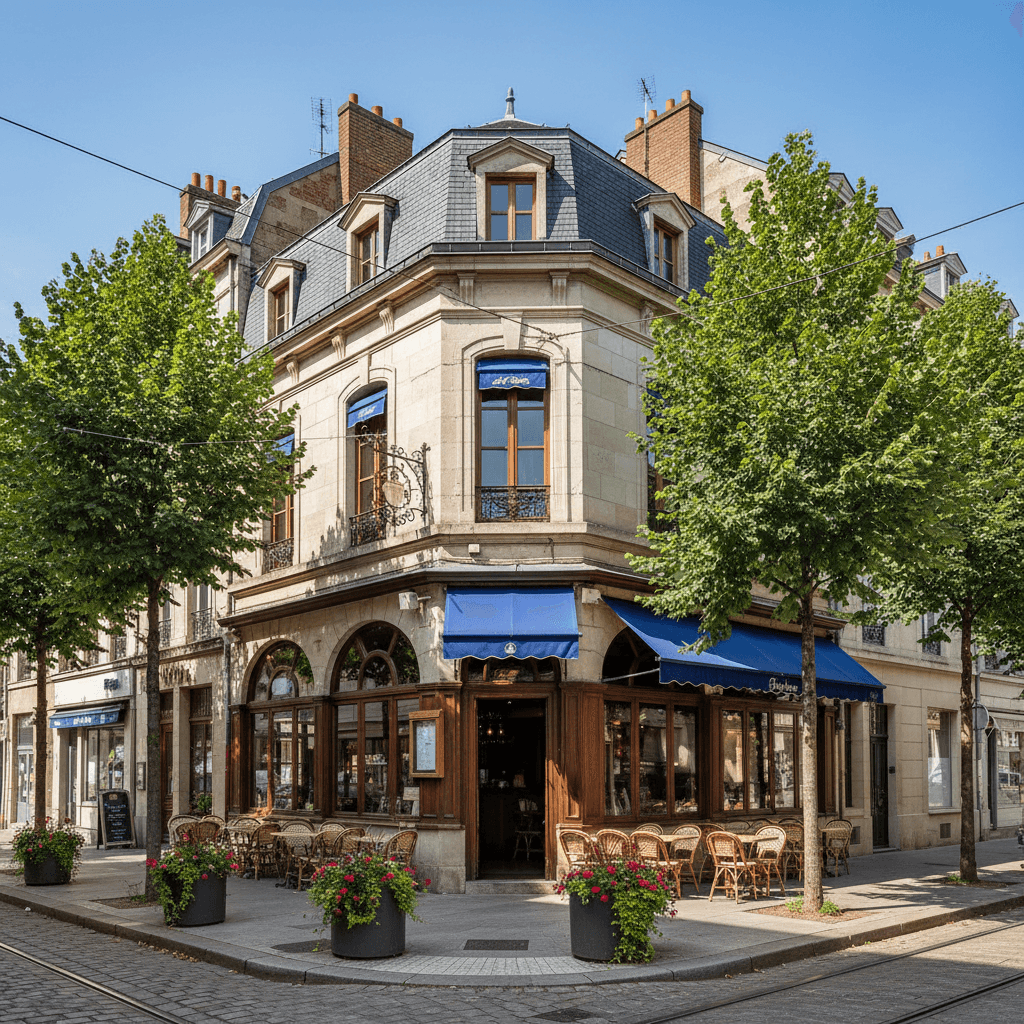 Restaurant 130m² à Nantes : terrasse - licence IV