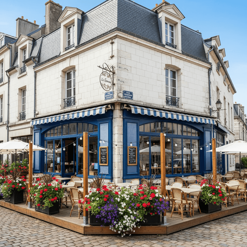 Restaurant 100m² à Nantes : terrasse - licence IV