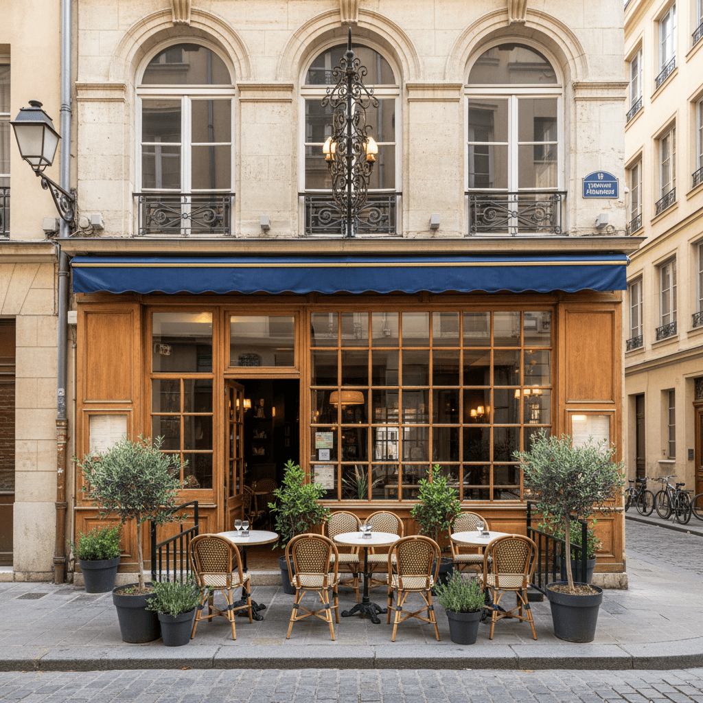 Restaurant 250m² à Lyon : terrasse - licence IV