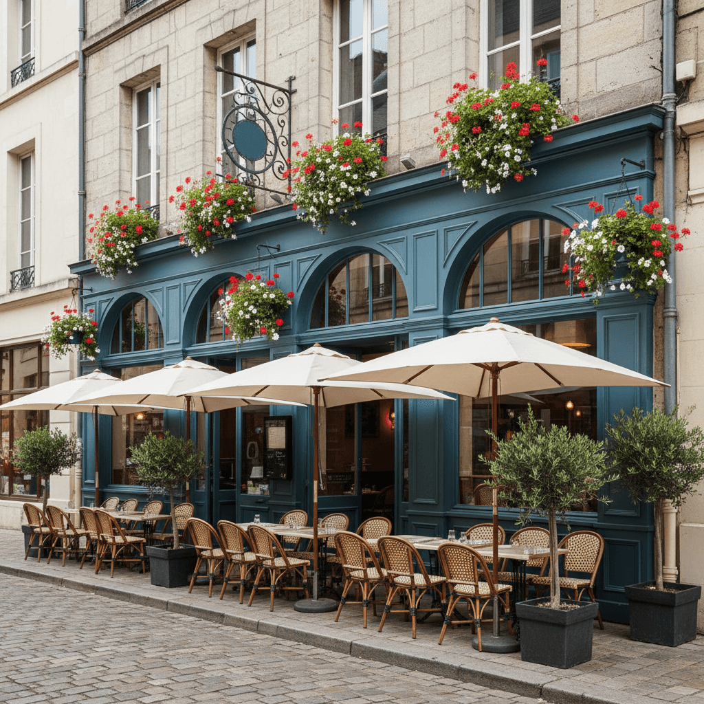 Restaurant à Nantes : terrasse - licence IV