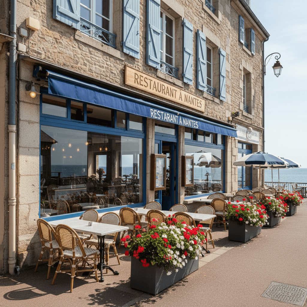 Restaurant à Nantes : terrasse - extraction