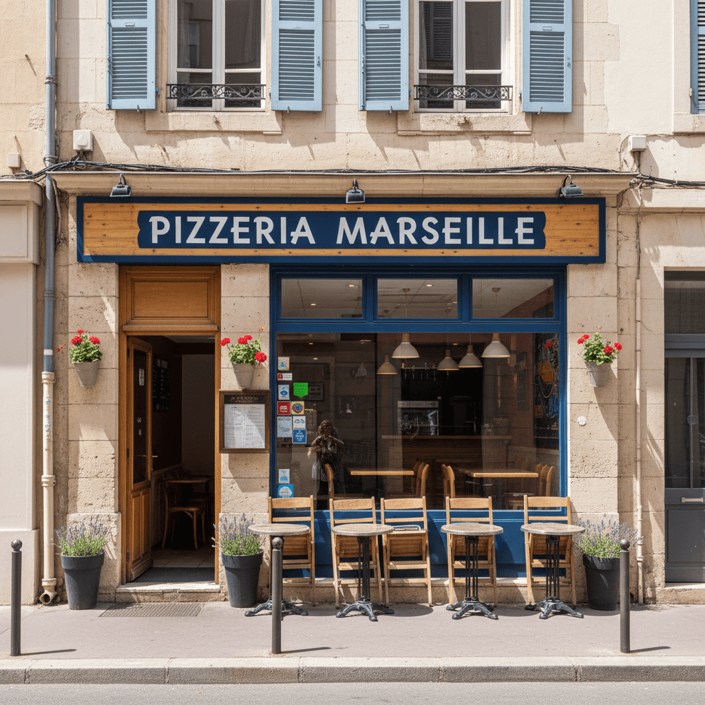 Restaurant à Marseille : terrasse - extraction