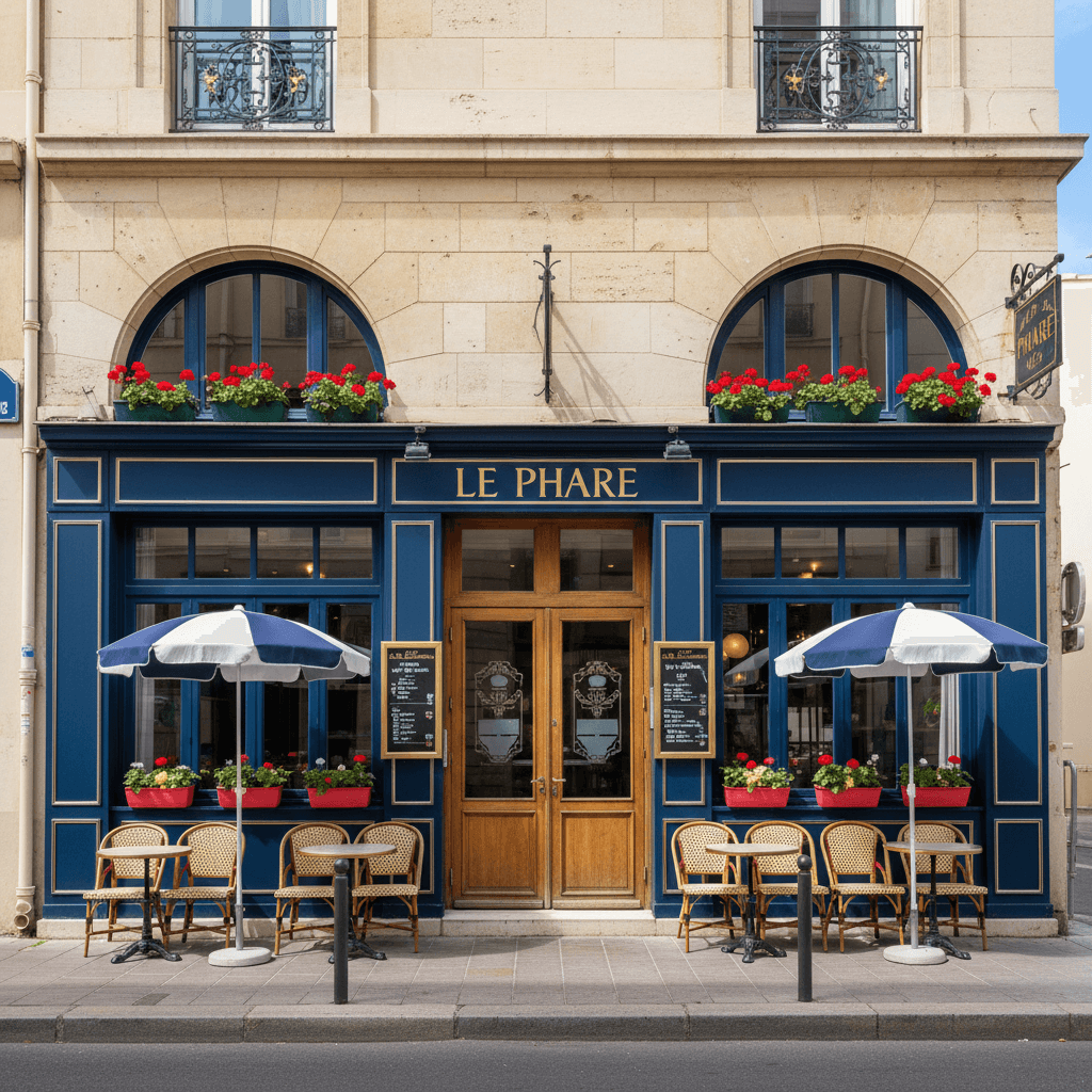 Bar-brasserie 180m² à Marseille : terrasse - licence IV