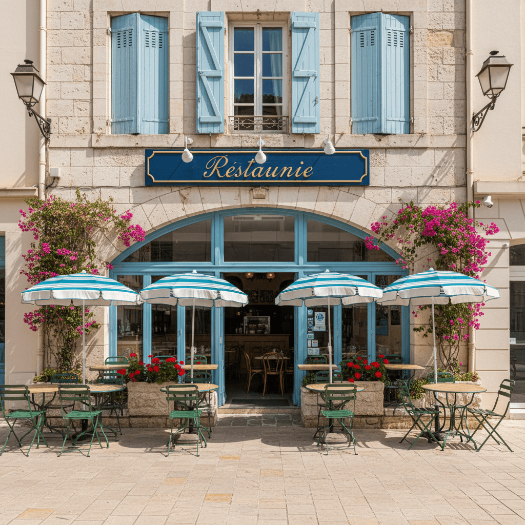 Restaurant 35m² à Marseille : terrasse - licence IV