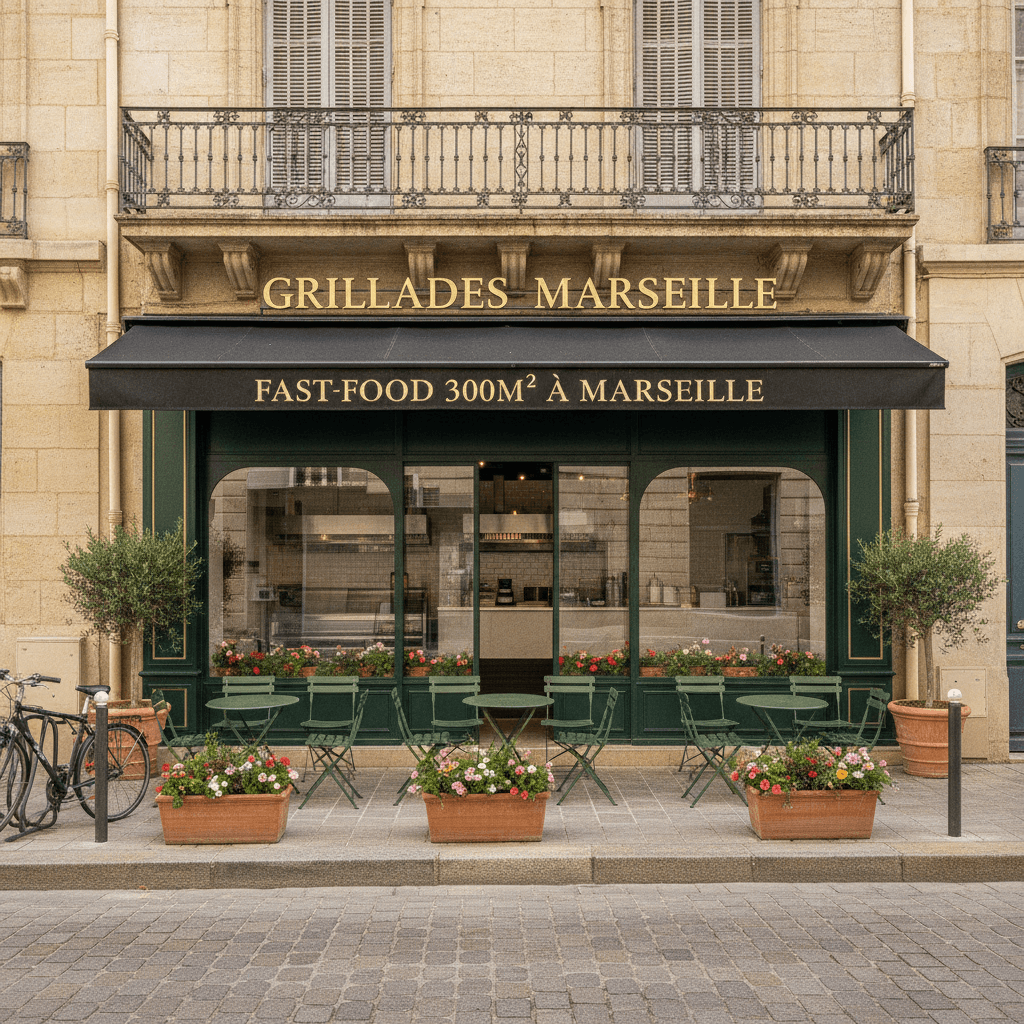 Fast-food 300m² à Marseille