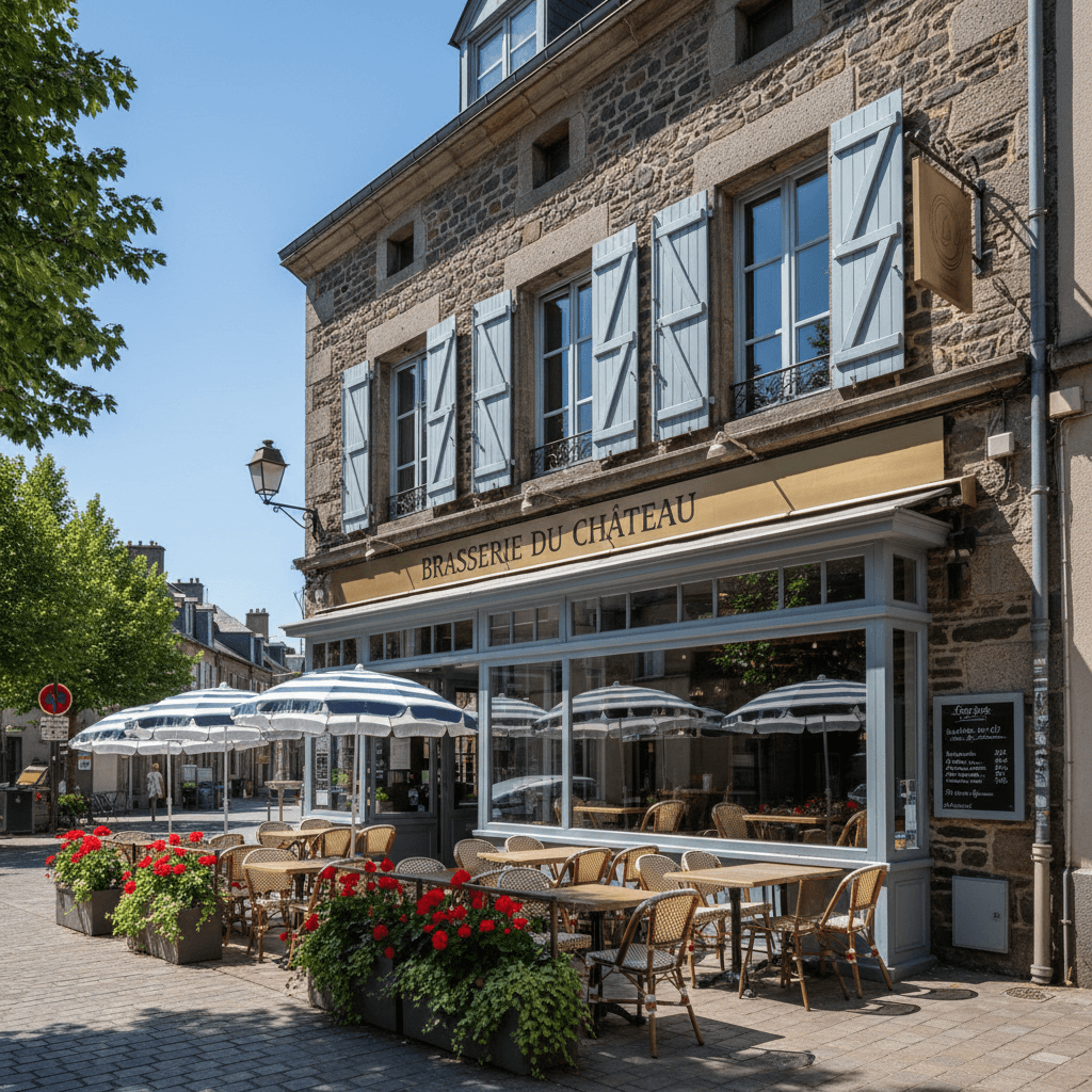 Bar-brasserie 125m² à Clermont-Ferrand : terrasse - licence IV