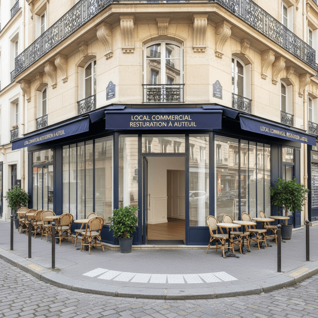 Local Commercial Restauration à Auteuil