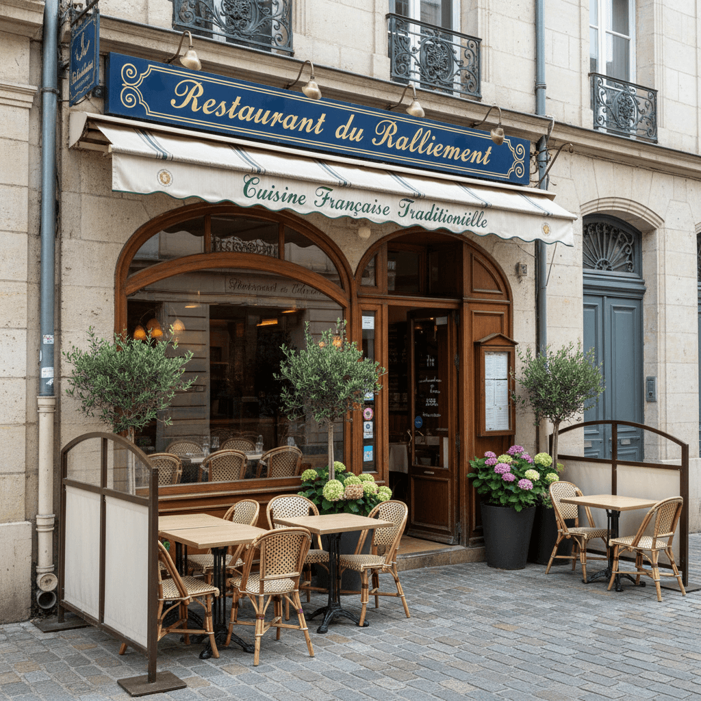 Restaurant 116m² à Angers : terrasse - licence IV