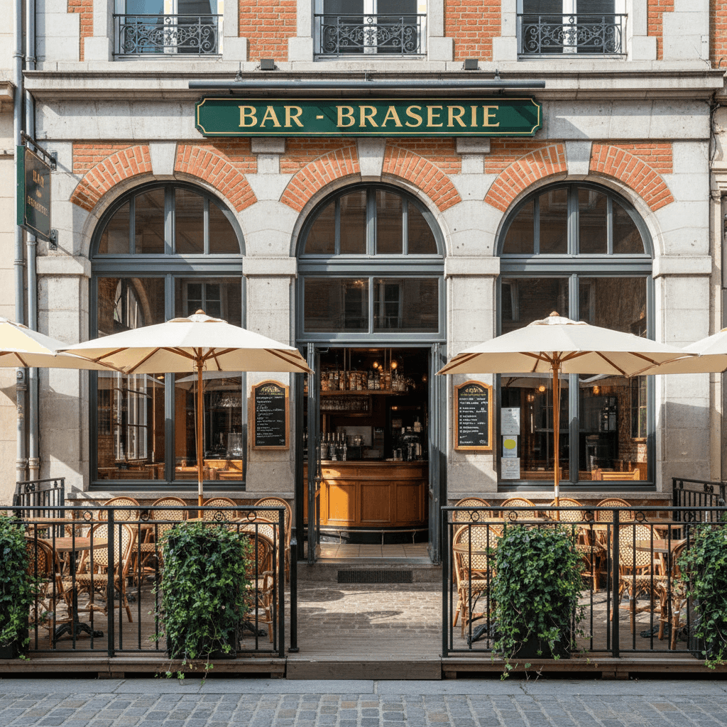 Bar-brasserie 200m² à Lille : licence IV