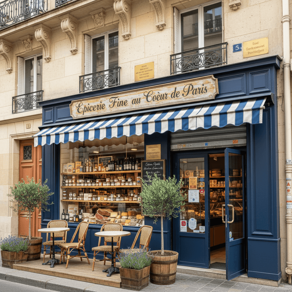 Épicerie Fine au Cœur de Paris - Emplacement Privilégié