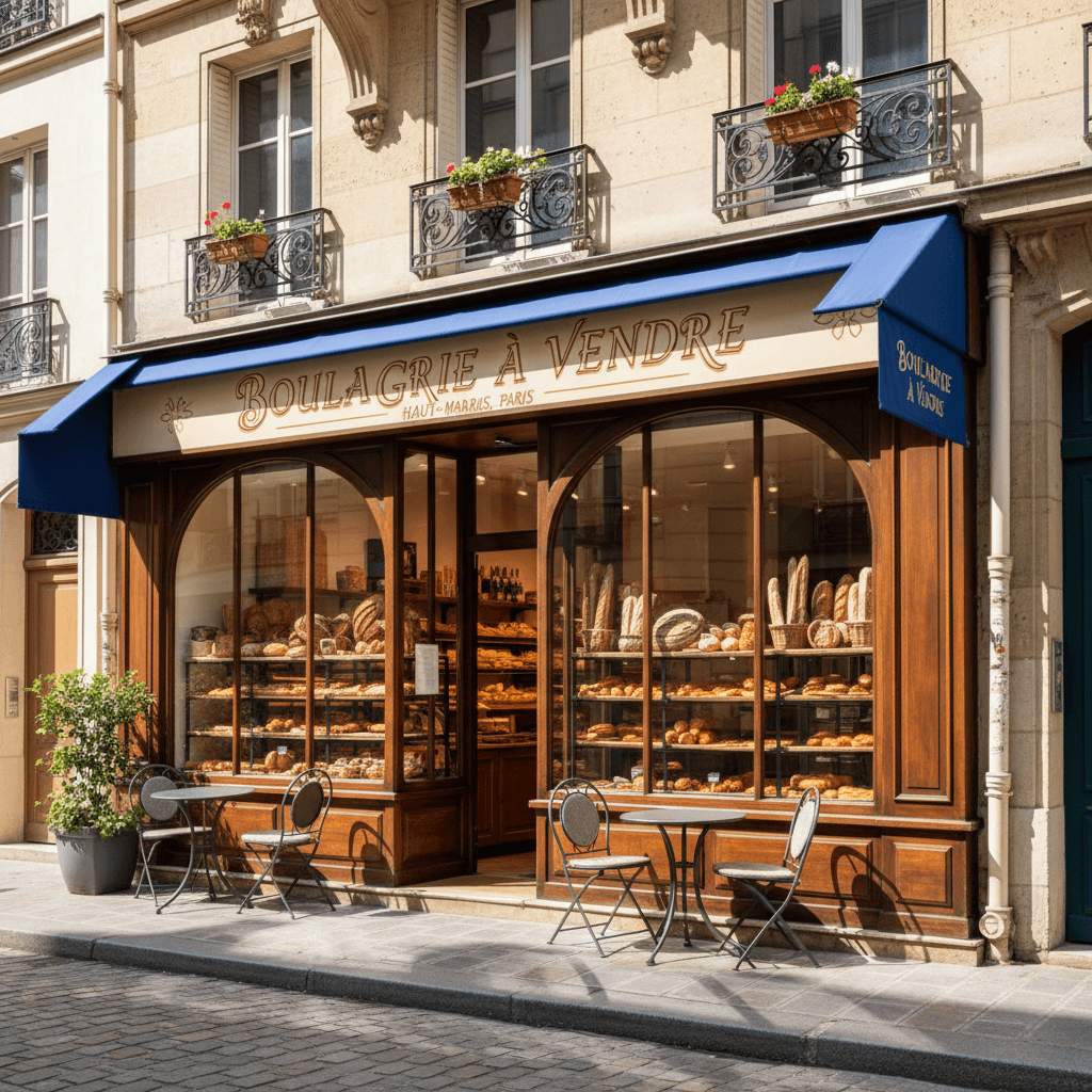 Boulangerie à vendre dans le Haut-Marais, Paris