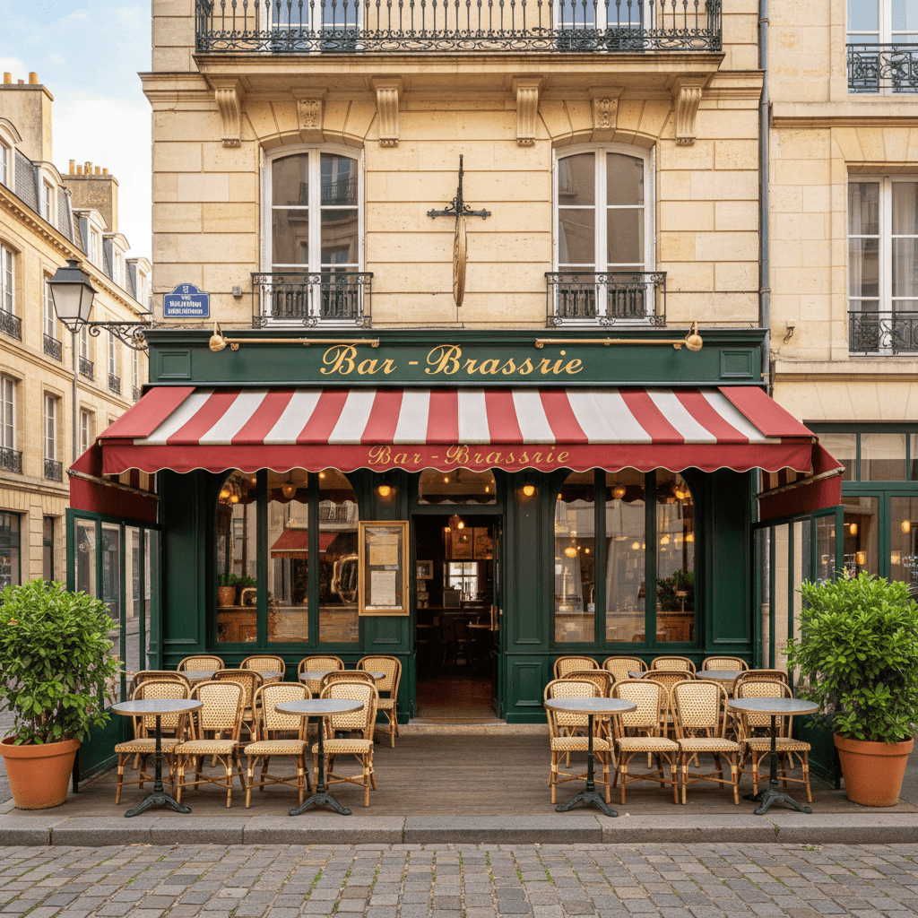 Bar-brasserie 80m² à Nantes : terrasse - licence IV