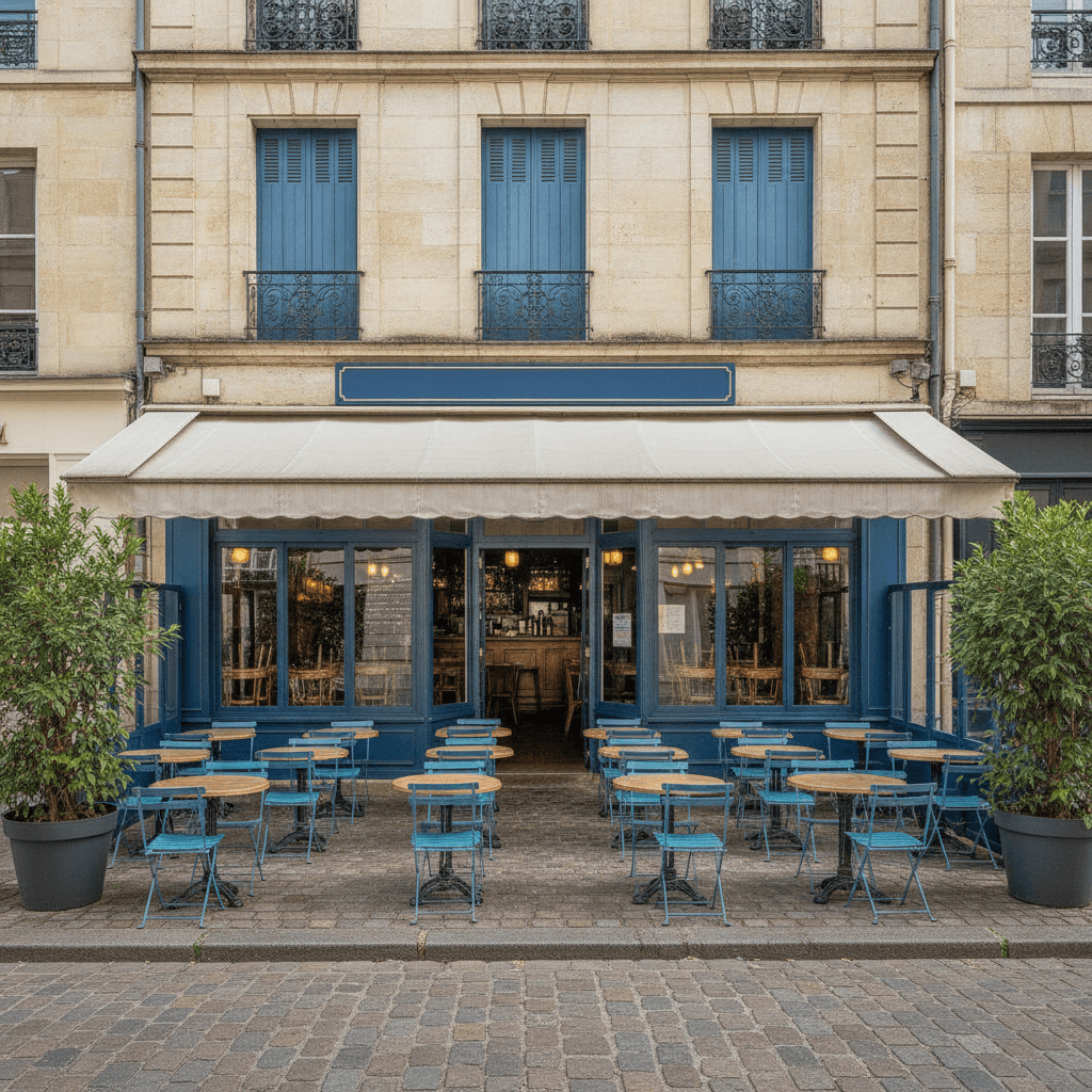 Restaurant 80m² à Nantes : terrasse - licence IV