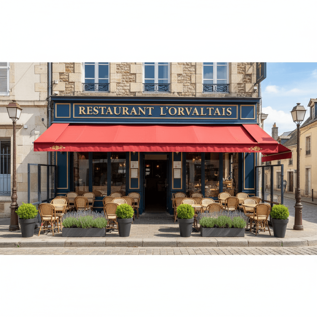 Restaurant 65m² à Orvault : terrasse - licence IV