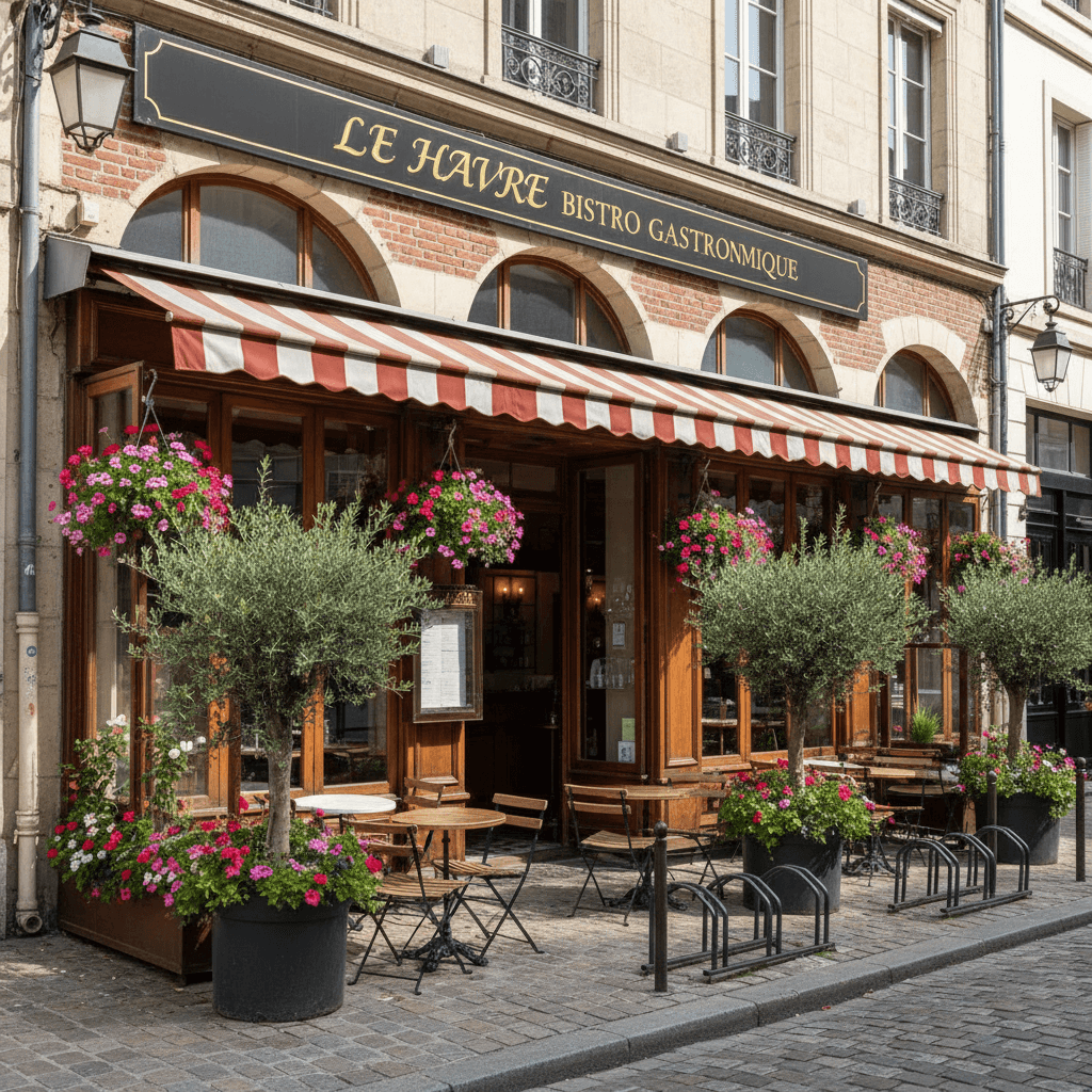 Restaurant 356m² à Le Havre : terrasse - licence IV