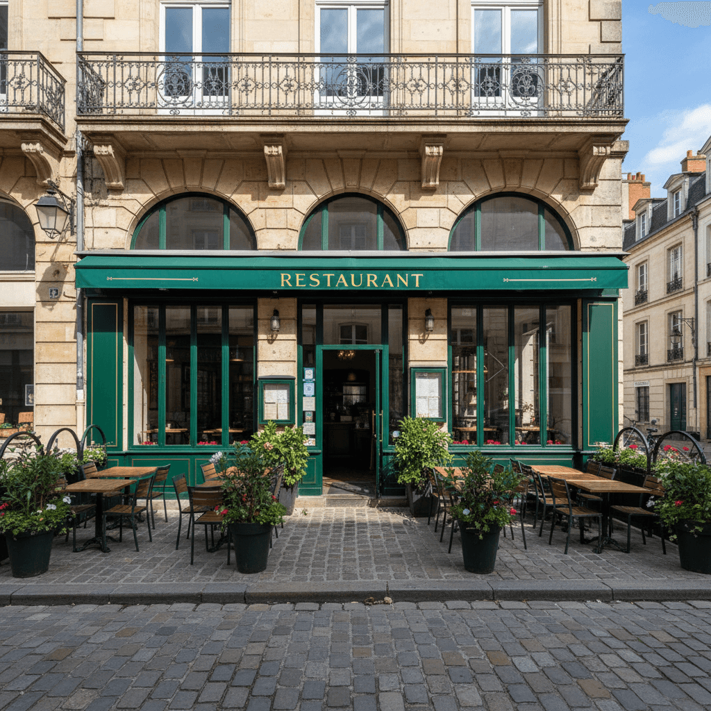 Restaurant 106m² à Angers : terrasse - licence IV