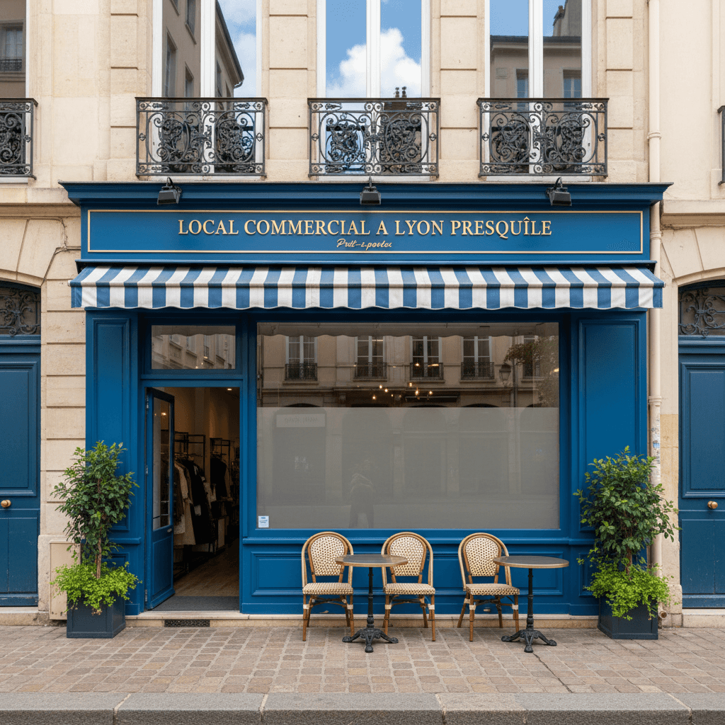 Local Commercial à Lyon Presqu’île - Emplacement Stratégique