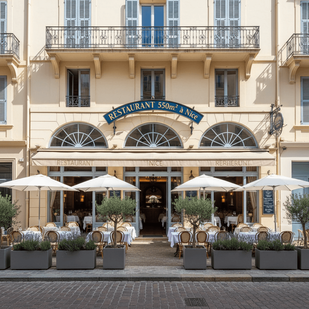 Restaurant 550m² à Nice