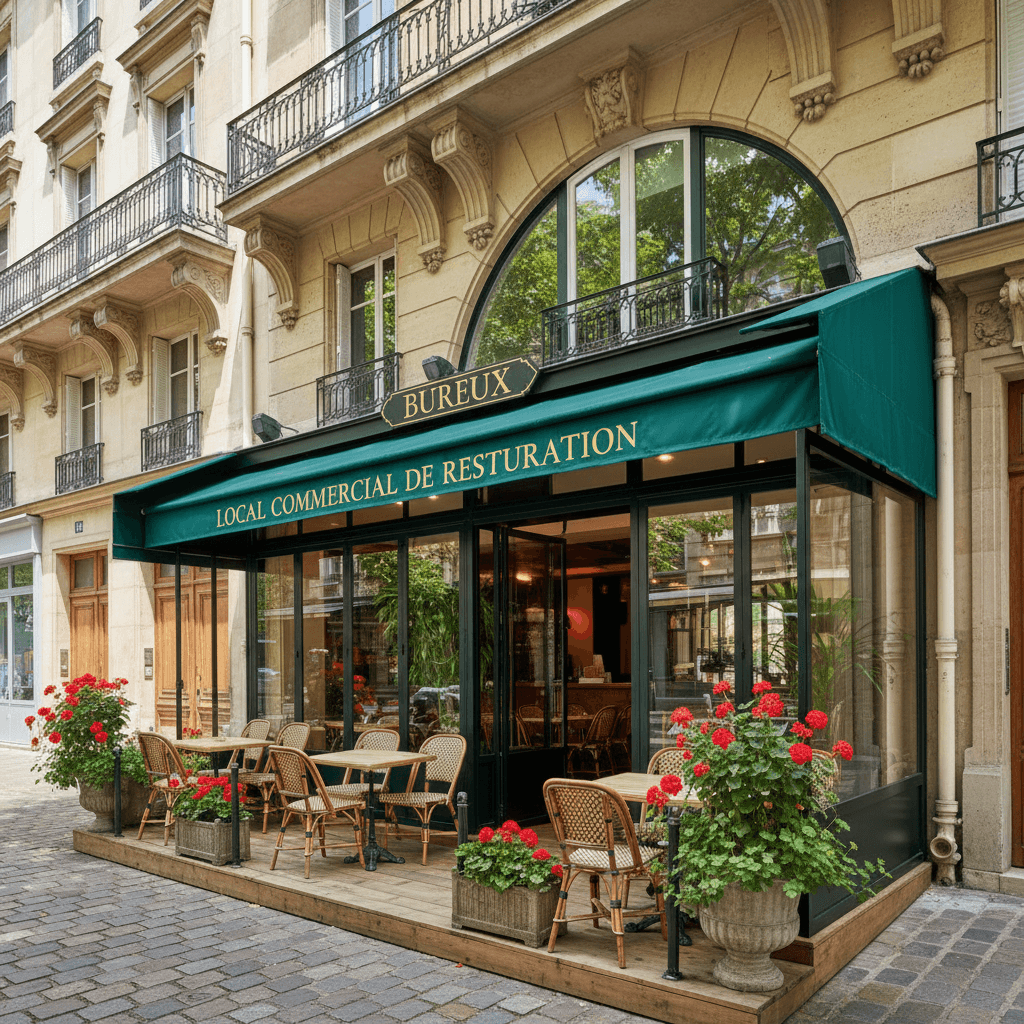 Local Commercial de Restauration à Paris