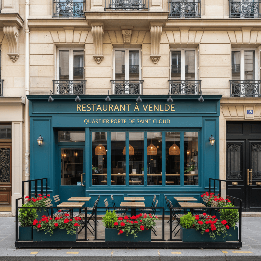 Restaurant à vendre - Quartier Porte de Saint Cloud