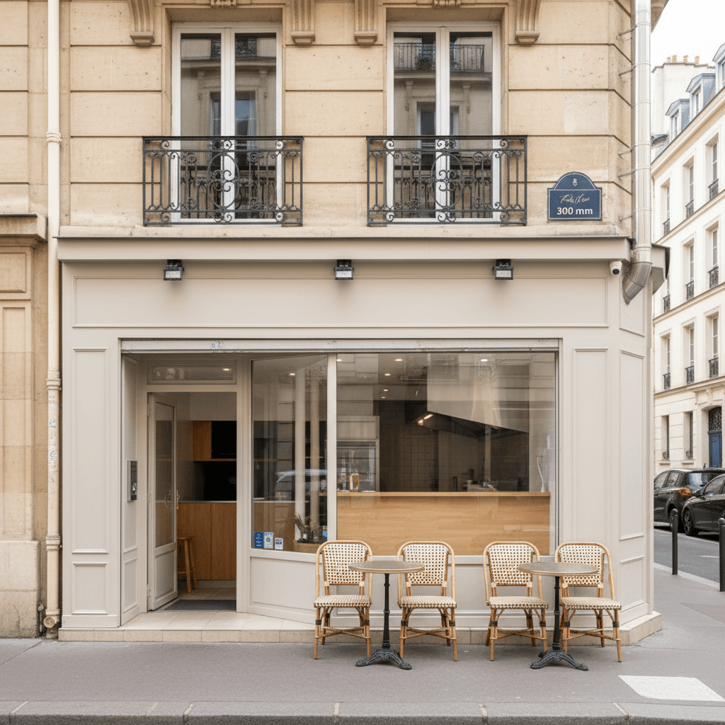 Local Commercial Restauration à Paris - 20 m²