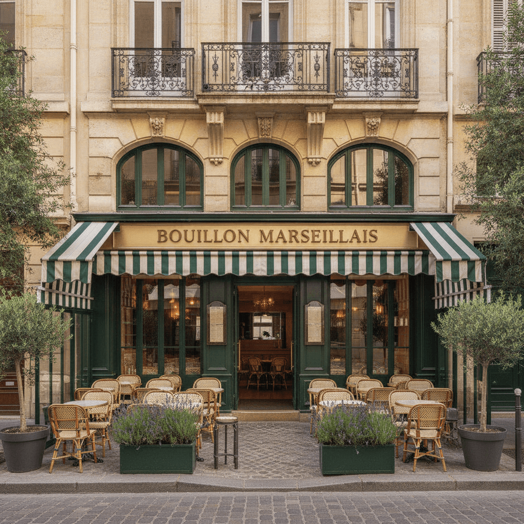 Restaurant 90m² à Marseille : terrasse - licence IV