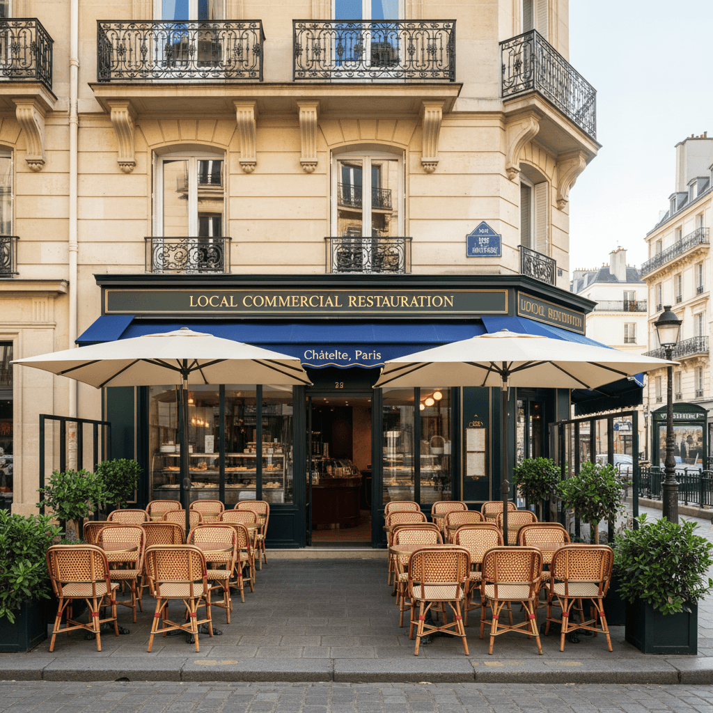 Local Commercial Restauration à Châtelet, Paris