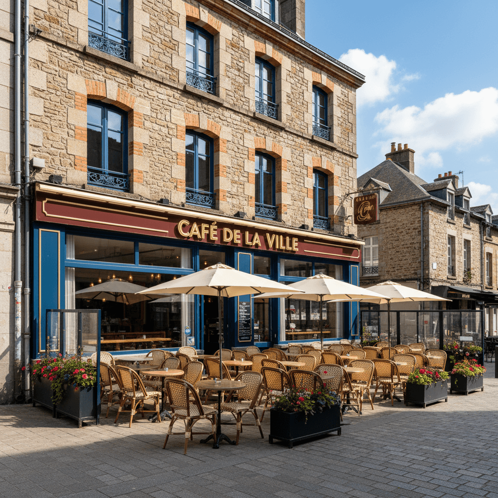 Bar-brasserie à Rennes : terrasse - licence IV