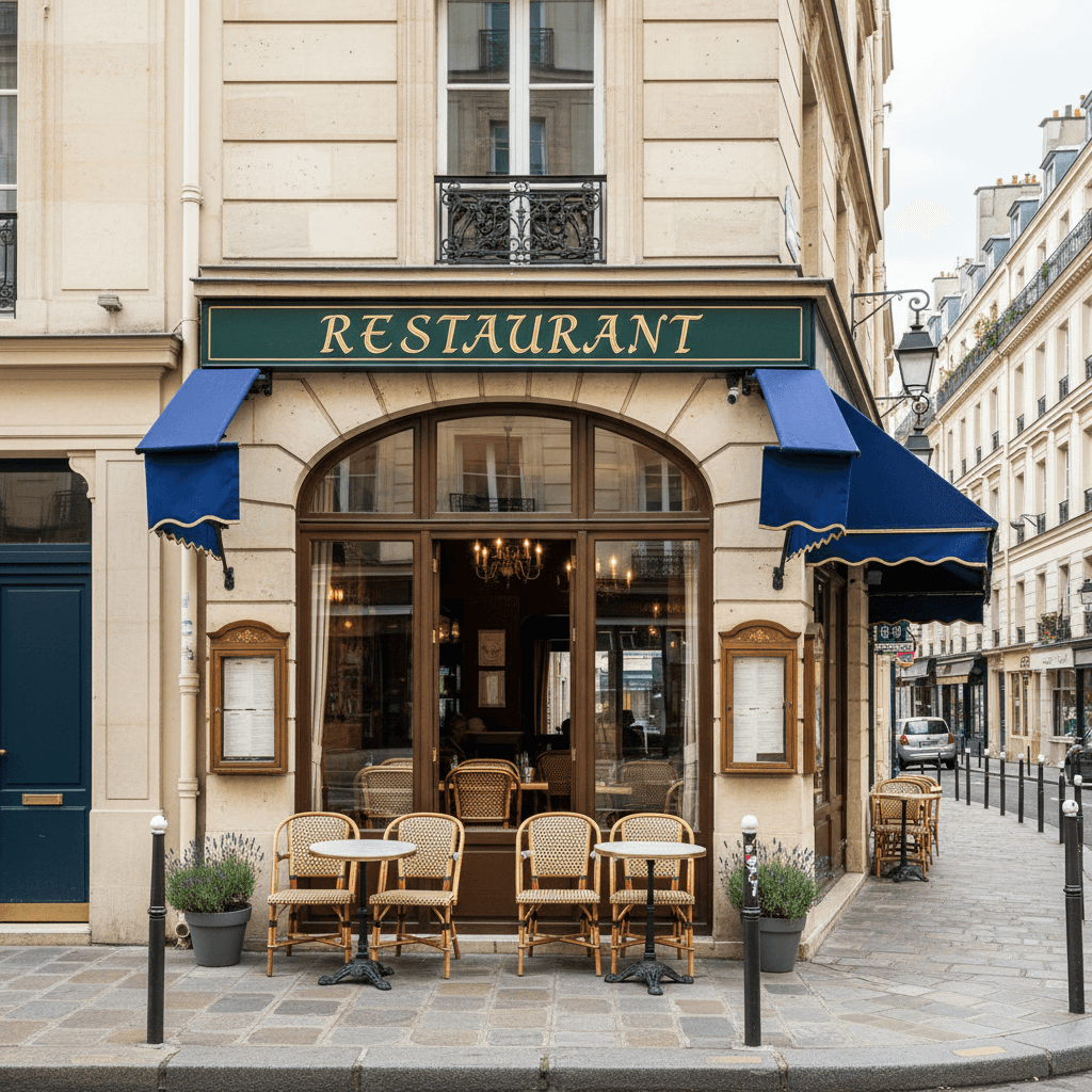 Restaurant clé en main à Paris - 47 m² avec terrasse