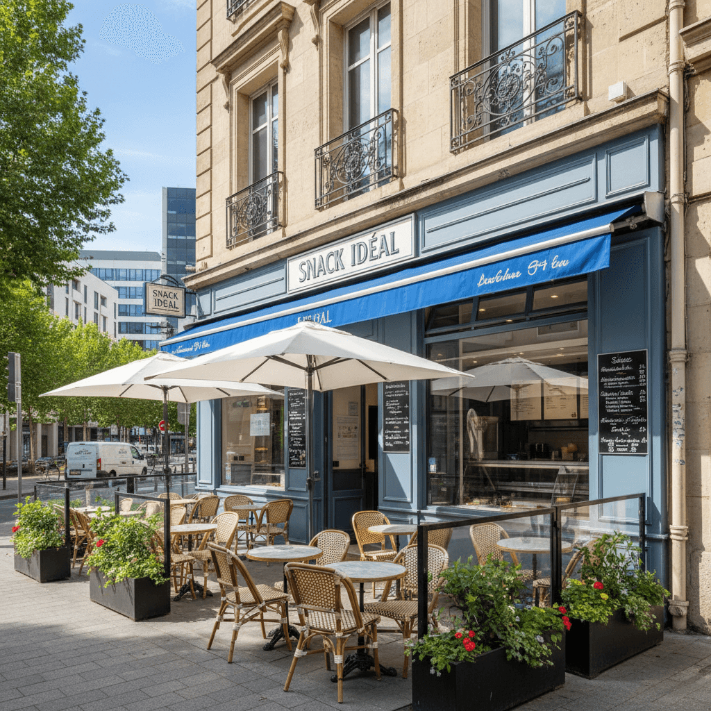 Snack à Montpellier : extraction