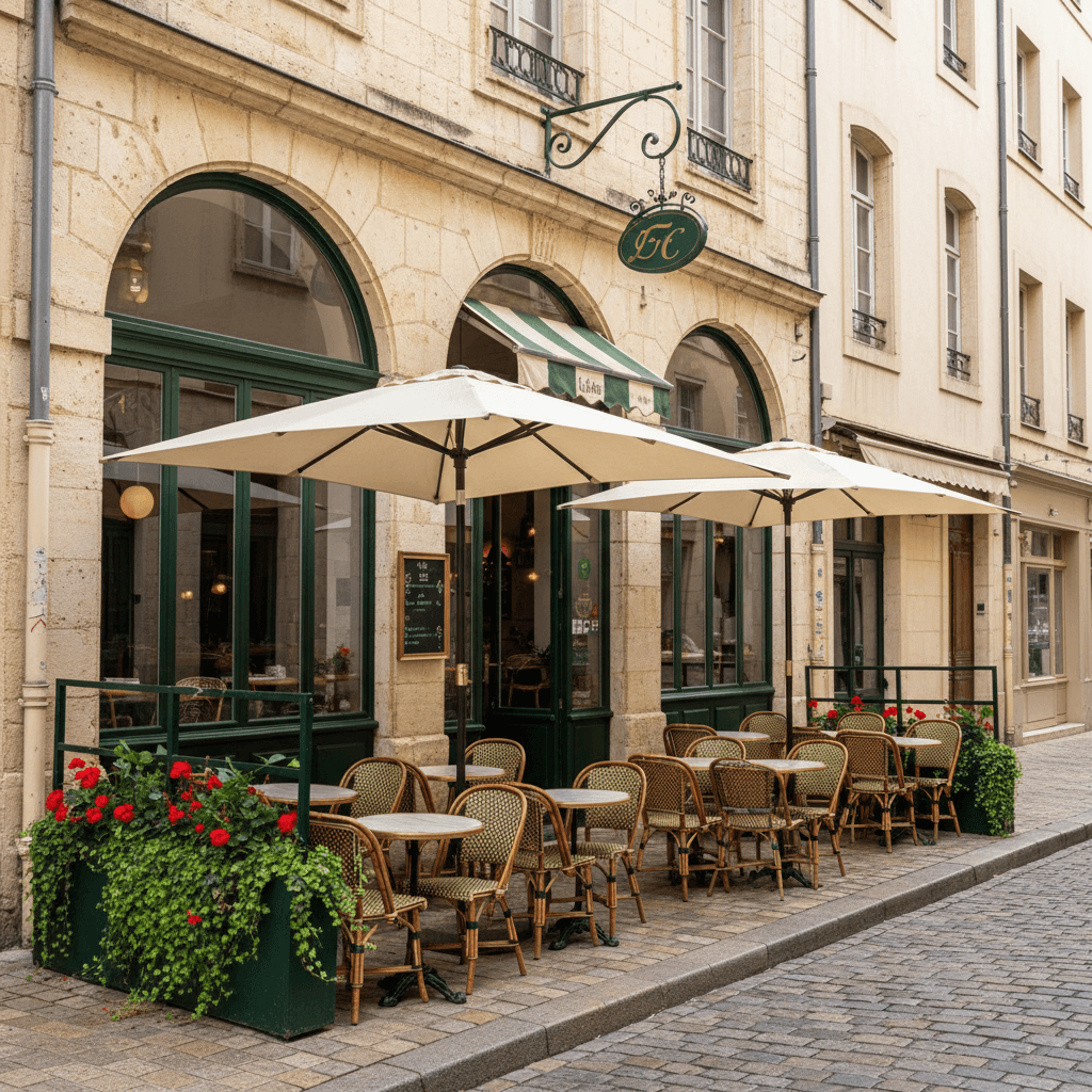 Restaurant 60m² à Montpellier : terrasse - licence IV