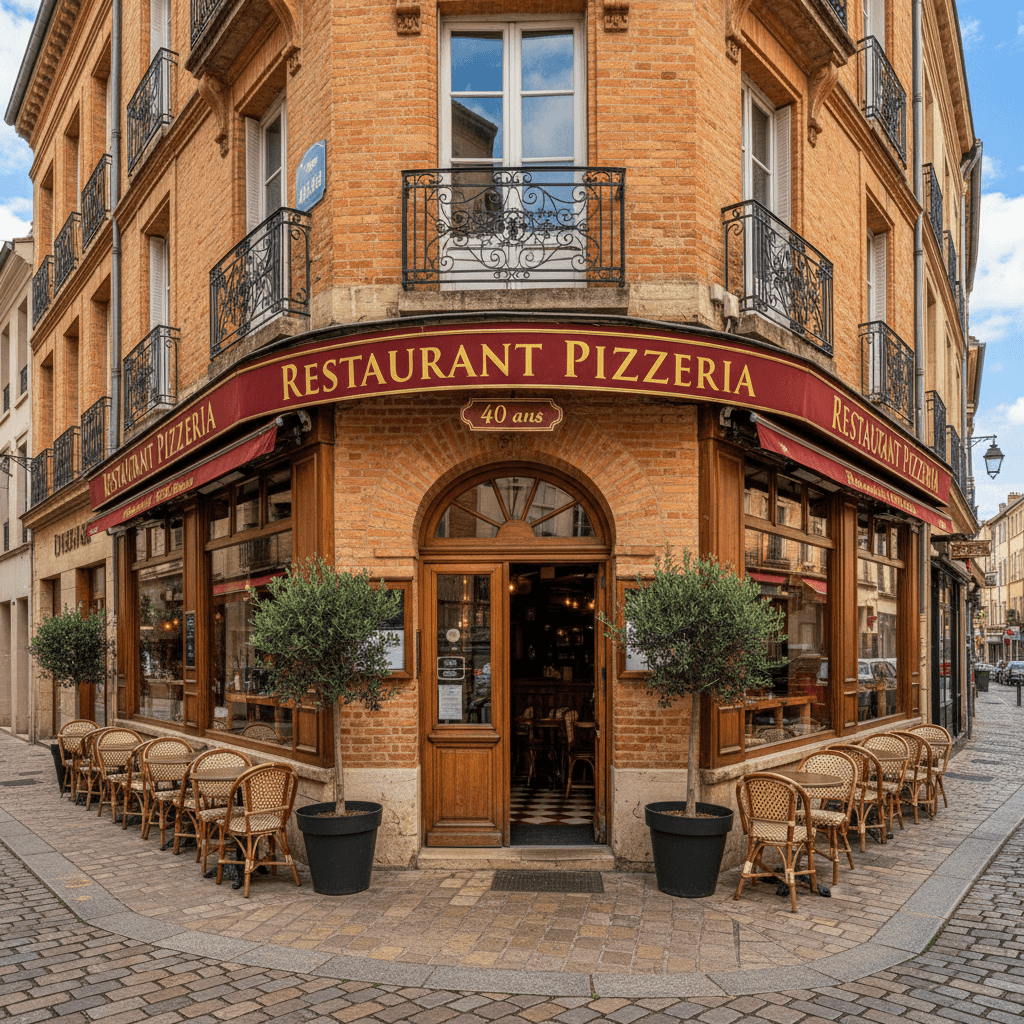 Restaurant 450m² à Toulouse : extraction - cuisine équipée