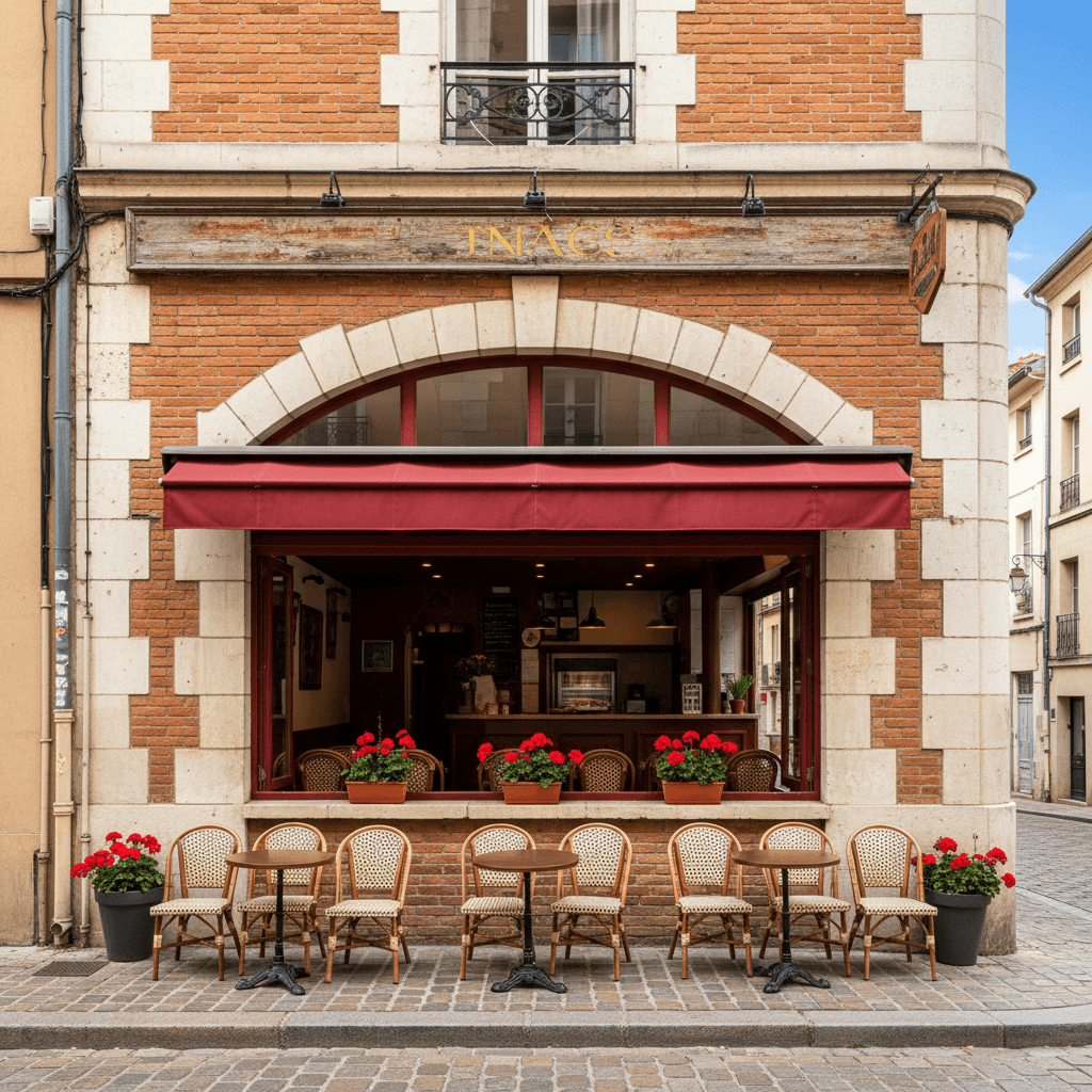 Snack 62m² à Toulouse : terrasse